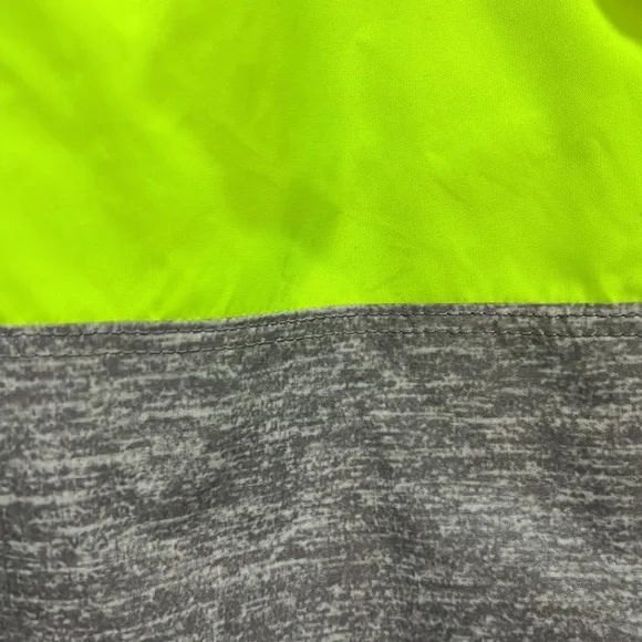 Victoria’s Secret Pink Hooded Half Zip Neon Windbreaker Jacket Size XS - Picture 4 of 7